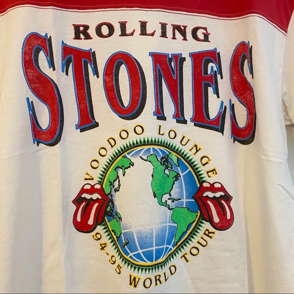 DAYDREAMER NWT Rolling Stones Retro Band Tee White - Picture 3 of 6